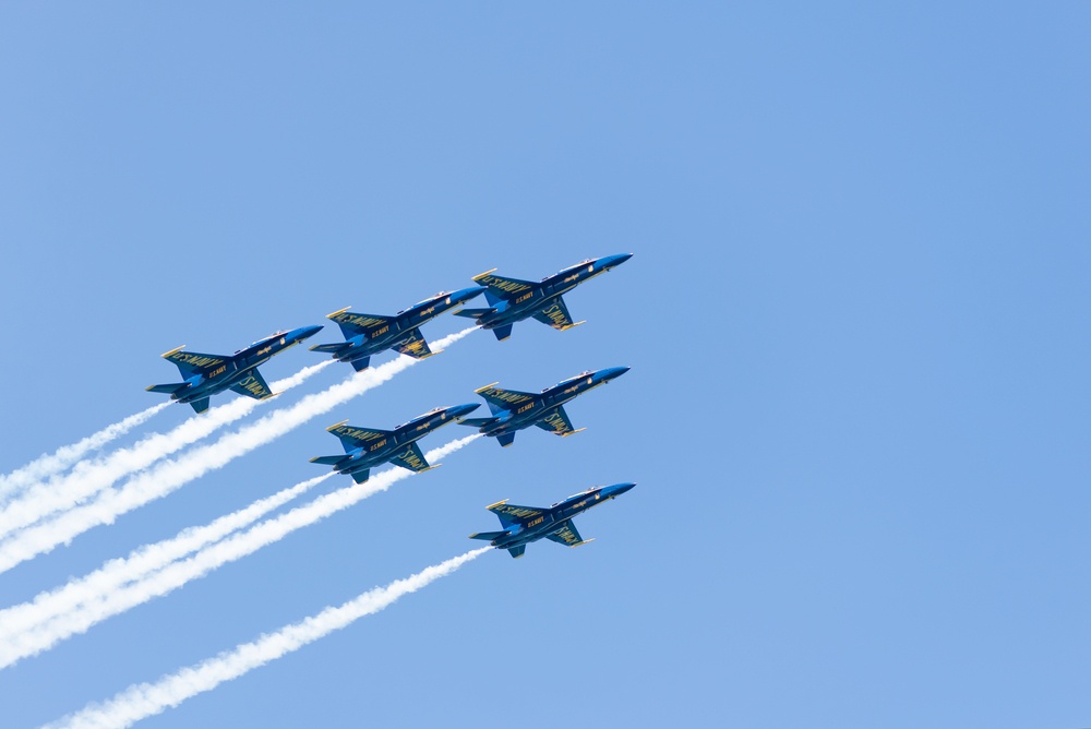 You are currently viewing Blue Angels Flyover-Did You See Them?