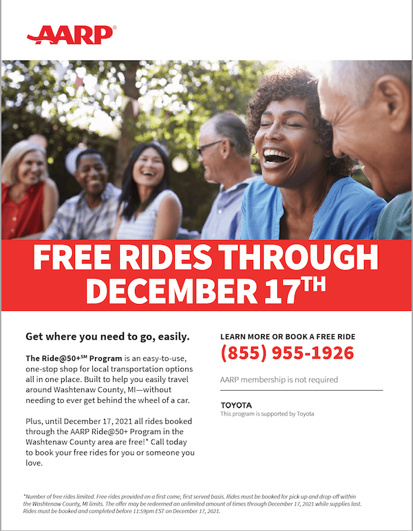 You are currently viewing Free Rides From AARP